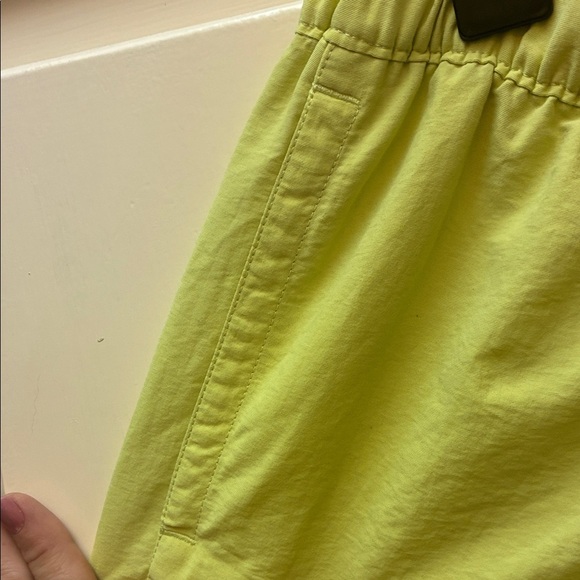 Patagonia Women's Bright Yellow Athletic Shorts - Picture 7 of 7